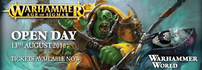 Age of Sigmar Open Day 2016