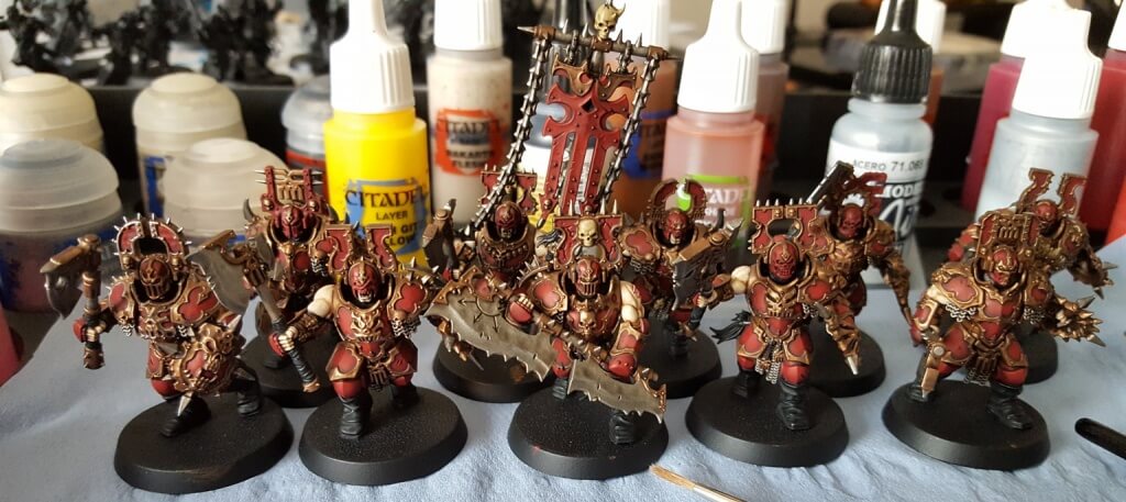 Khorne Blood Warriors WIP8