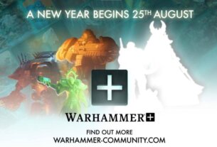 A new year of Warhammer+ Begins on 25th August 2023